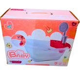 Baby Doll Bathtub Set with Shower & Accessories | Fun Roleplay Toy for Kids 2+